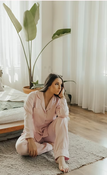 Pijama Estampado Floral curto
